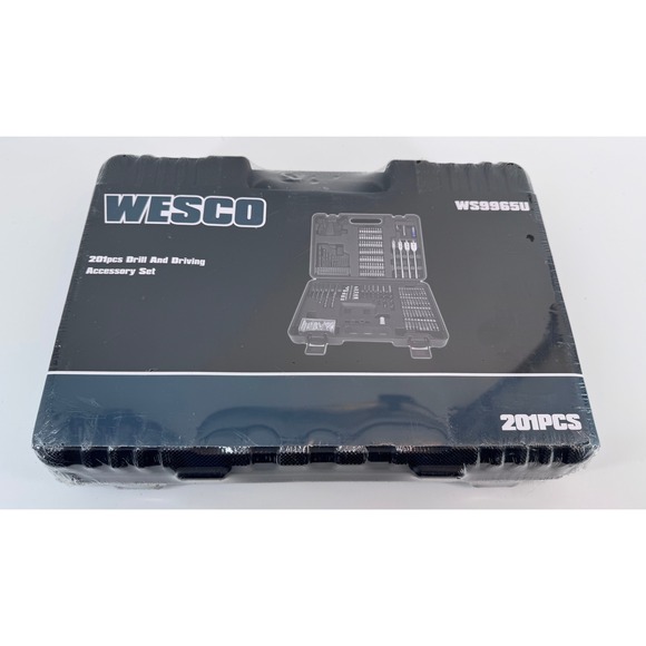 WESCO Other - Wesco WS9965U 201 Piece Drill And Driving Accessory Set with Case Sealed Package